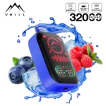 VHILL 32K Puffs Full Screen Blueberry Raspberry Ice Disposable Vape