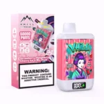 VHILL TWINS 60000 Puffs Strawberry Raspberry Cherry Ice Mix Fruit Disposable Vape