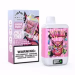 VHILL TWINS 60000 Puffs Strawberry Watermelon Juicy Peach Ice Disposable Vape
