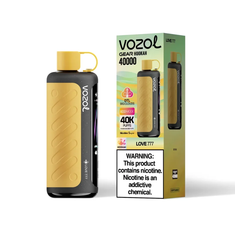 VOZOL Gear Hookah 40000 Puffs Love 777 Flavor Disposable Vape - VapeMaison