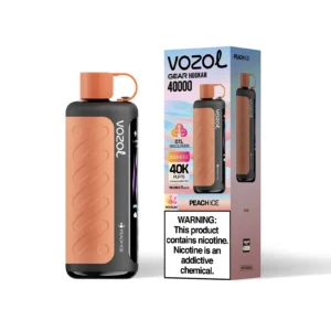 VOZOL Gear Hookah 40000 Puffs Peach Ice Flavor Disposable Vape - VapeMaison