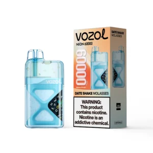 VOZOL Neon 60000 Puffs Cherry Date Shake Molasses Flavor Disposable Vape - VapeMaison