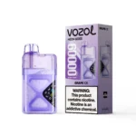 VOZOL Neon 60000 Puffs Grape Ice Flavor Disposable Vape - VapeMaison