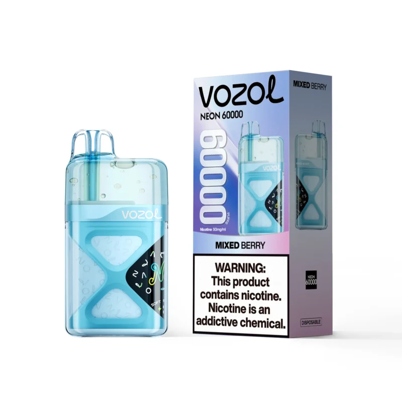 VOZOL Neon 60000 Puffs Mixed Berry Flavor Disposable Vape - VapeMaison