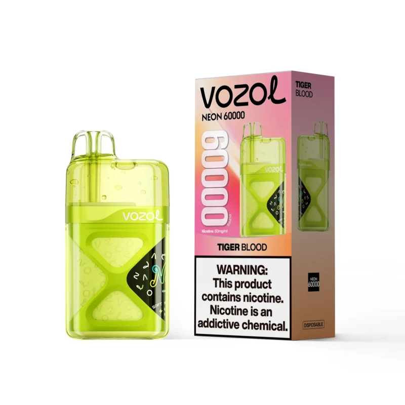 VOZOL Neon 60000 Puffs Tiger Blood Flavor Disposable Vape - VapeMaison