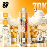 Zooy Vape Crystal 70K Red Bull Flavor Disposable Vape - VapeMaison