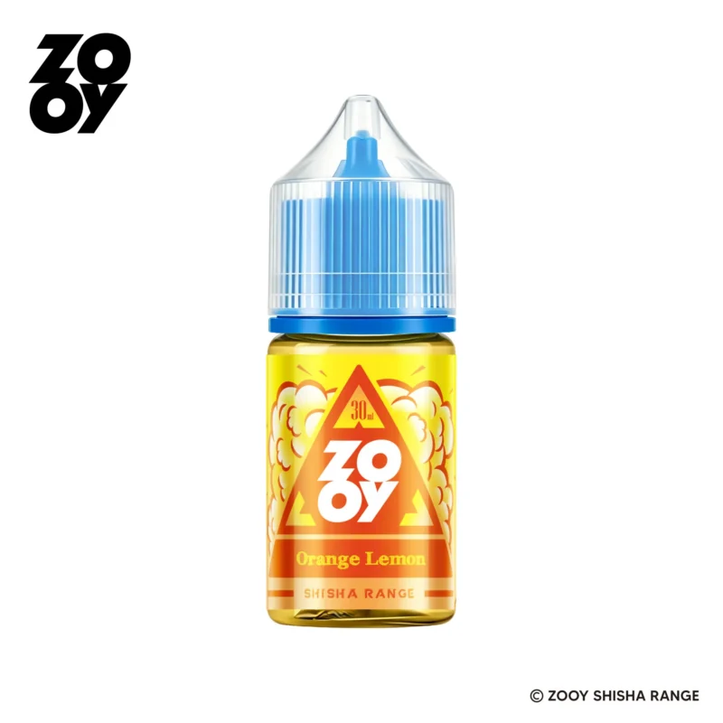 ZOOY Shisha Range 30ml Vape E-Liquid Orange Lemon Flavor Disposable Vape - VapeMaison