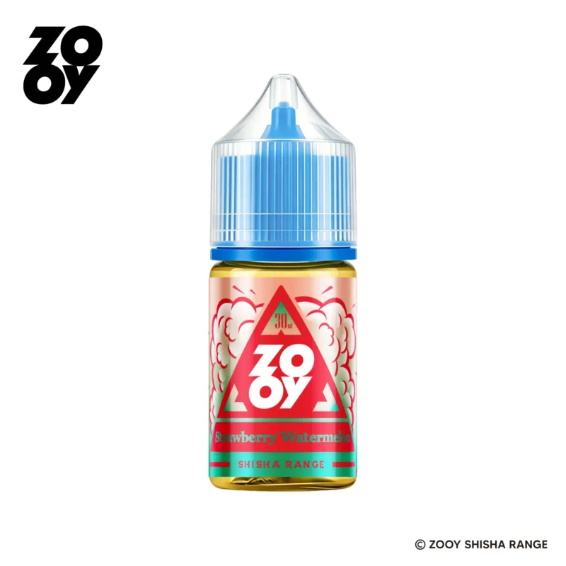 ZOOY Shisha Range 30ml Vape E-Liquid Strawberry Watermelon Flavor Disposable Vape - VapeMaison