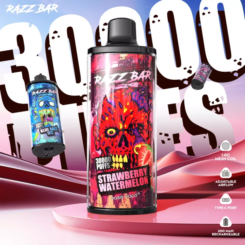 Razz Bar 30000 Puffs sabor Sour Apple