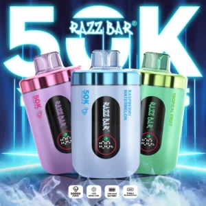 Razz Bar 50000 Puffs – Vaper Desechable al por Mayor con precios escalonados