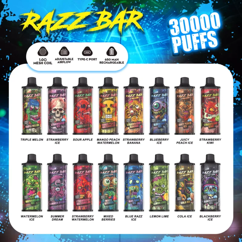 Razz Bar Coco Loco 30000 Puffs – imagen 6